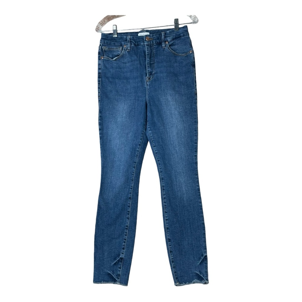 Good American GOOD WAIST SKINNY JEANS Women BLUE Size 12/31 Denim High Waist